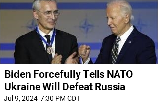 Biden Forcefully Tells NATO Ukraine Will Defeat Russia