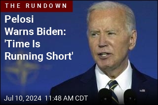 Pelosi Warns Biden: &#39;Time Is Running Short&#39;