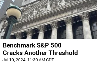 Benchmark S&amp;P 500 Hits 5,600 for First Time