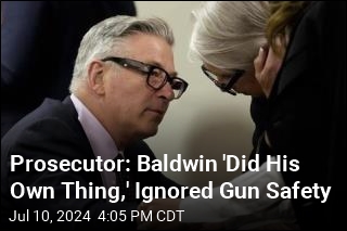 Prosecutor: Baldwin &#39;Did His Own Thing,&#39; Ignored Gun Safety