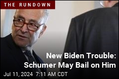 Sources Say Schumer Is Privately Open to Replacing Biden on the Ticket