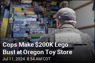 Cops Make $200K Lego Bust at Oregon Toy Store