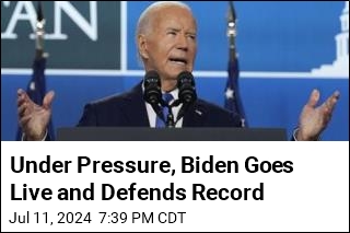 Under Pressure, Biden Says He Needs to Pace Himself