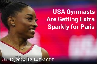 Simone Biles and Team Will Be Extra Sparkly in Paris