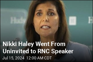 Nikki Haley Will Speak at the RNC After All
