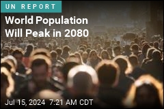 World Population Will Peak in 2080