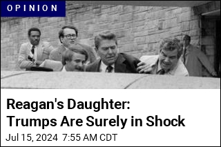 Reagan&#39;s Daughter: Trumps Are Surely in Shock