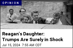 Reagan&#39;s Daughter: Trumps Are Surely in Shock