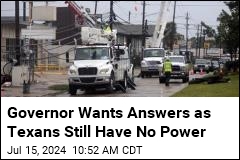 Governor Wants Answers as Texans Still Have No Power