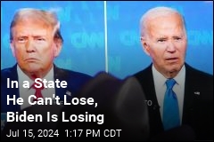 In a State He Can&#39;t Lose, Biden Is Losing