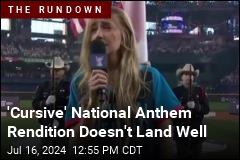National Anthem Defeats Another Singer