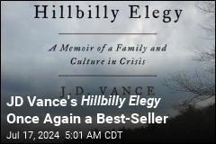 JD Vance&#39;s Hillbilly Elegy Back on Best-Seller List