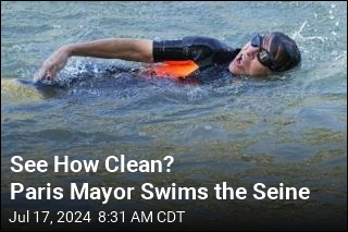 See How Clean? Paris Mayor Swims the Seine