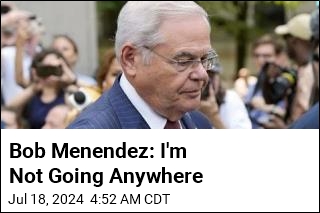 Menendez Denies Report He&#39;s Planning to Resign