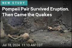 Pompeii Pair Survived Eruption. Then Came the Quakes