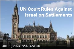 Israeli Settlement Policy Violates Law, Says UN Court