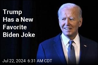 Trump Has a New Favorite Biden Joke