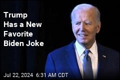 Trump Has a New Favorite Biden Joke