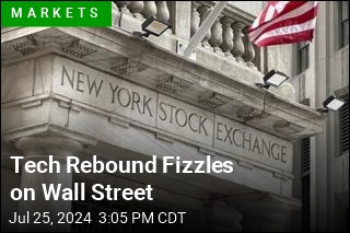 Tech Rebound Fizzles on Wall Street