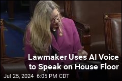 In a First, Lawmaker Speaks on House Floor Through AI