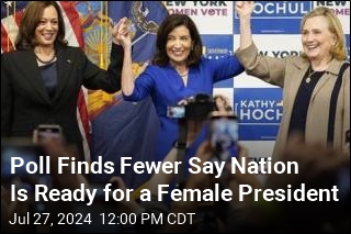 Fewer Believe Nation Ready for Female President, Poll Finds