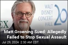 Matt Groening Sued for Allegedly Failing to Stop Sexual Assault