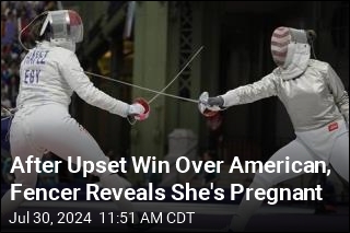 After Upset Win Over American, Fencer Reveals She&#39;s Pregnant