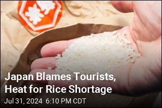 Japan Blames Tourists, Heat for Rice Shortage