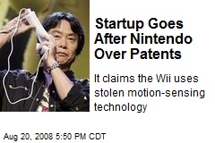 Startup Goes After Nintendo Over Patents