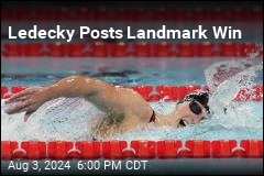 Ledecky Posts Milestone Win