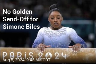 No Gold for Simone Biles on Her Final Day