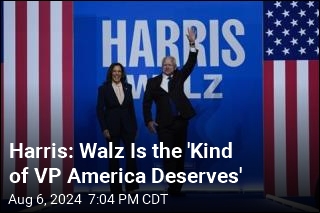 Harris Introduces Walz at Philadelphia Rally