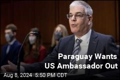 Angered by US Sanctions, Paraguay Wants Envoy Out