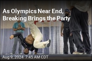 As Olympics Near End, Breaking Brings the Party