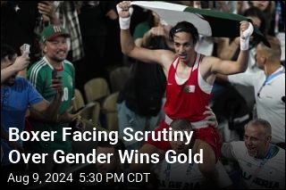 Boxer Facing Scrutiny Over Gender Wins Gold