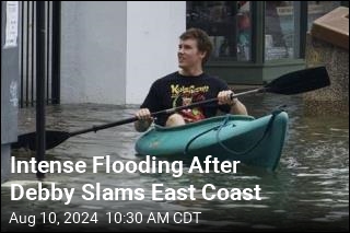 High-Water Rescues From Debby in Full Force in NY, PA