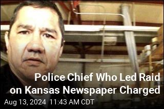 Top Cop Who Raided Kansas Newspaper Charged