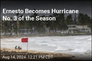 Ernesto Becomes Hurricane No. 3 of the Season