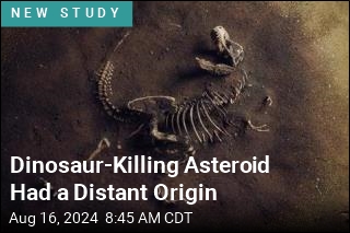 Dinosaur-Killing Asteroid Was Formed Beyond Jupiter