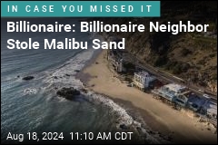 Billionaire Malibu Neighbors in Legal Tiff Over Alleged Sand Stealing