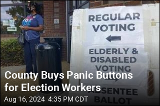 County Buys Panic Buttons for Election Workers