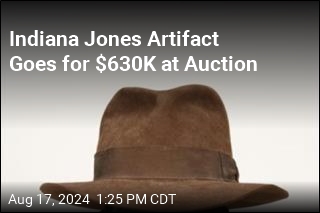 Indiana Jones&#39; Fedora Brings $630K at Auction