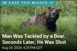 Man Was Tackled by a Bear. Seconds Later, He Was Shot