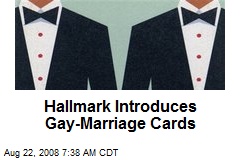 Hallmark Introduces Gay-Marriage Cards