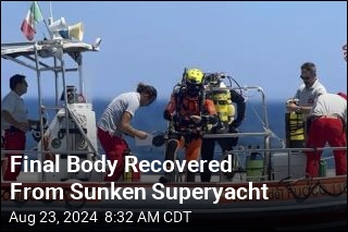 Final Body Recovered From Sunken Superyacht