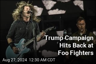 Trump Campaign: We Had License to Play Foo Fighters Song