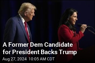 2020 Democratic Candidate Tulsi Gabbard Backs Trump