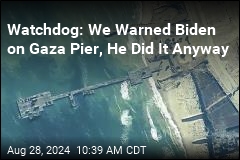 Report: Biden Pushed for Gaza Pier Despite Warnings