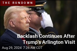 Amid Arlington Backlash, Trump Posts a TikTok