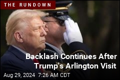 Amid Arlington Backlash, Trump Posts a TikTok